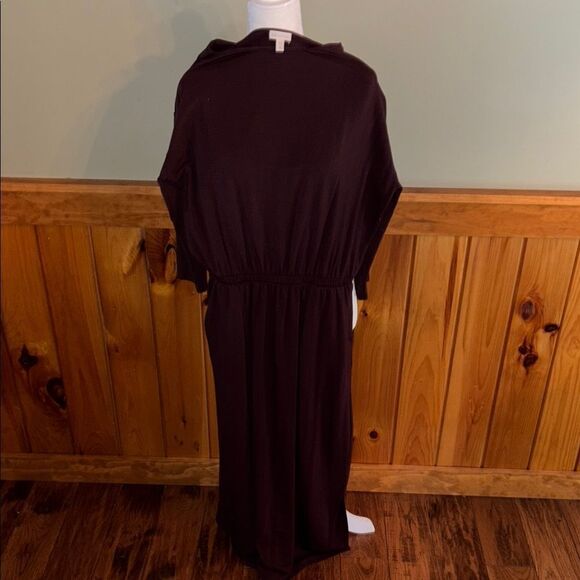 Garnet Hill Red Maxi Dress with pockets!!!!! And tapered elastic waist - Picture 1 of 12